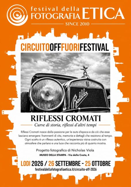 Mostra fotografica Riflessi Cromati di Nicholas Viola - Circuito OFF 2026, Lodi.